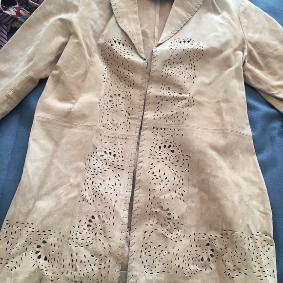 Vintage Leather Coldwater Creek Woman’s Jacket - Picture 2 of 7